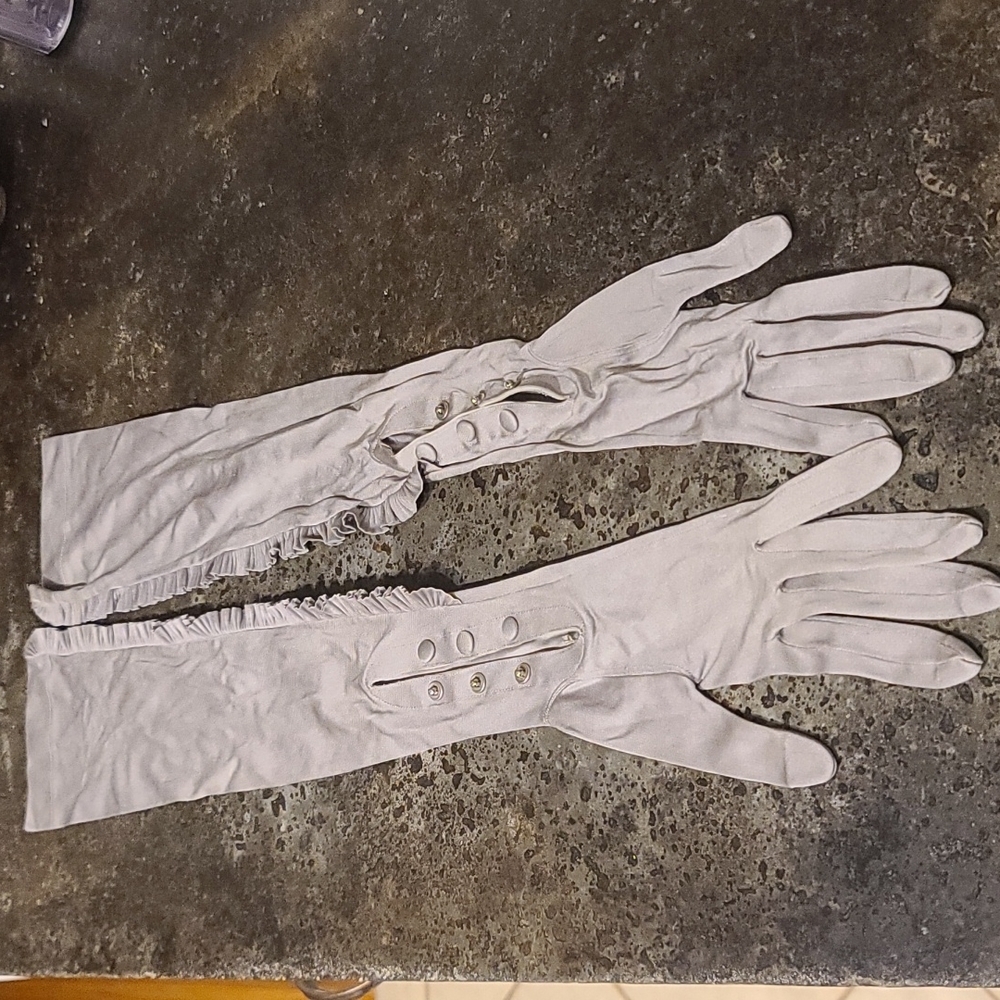 Vintage opera gloves